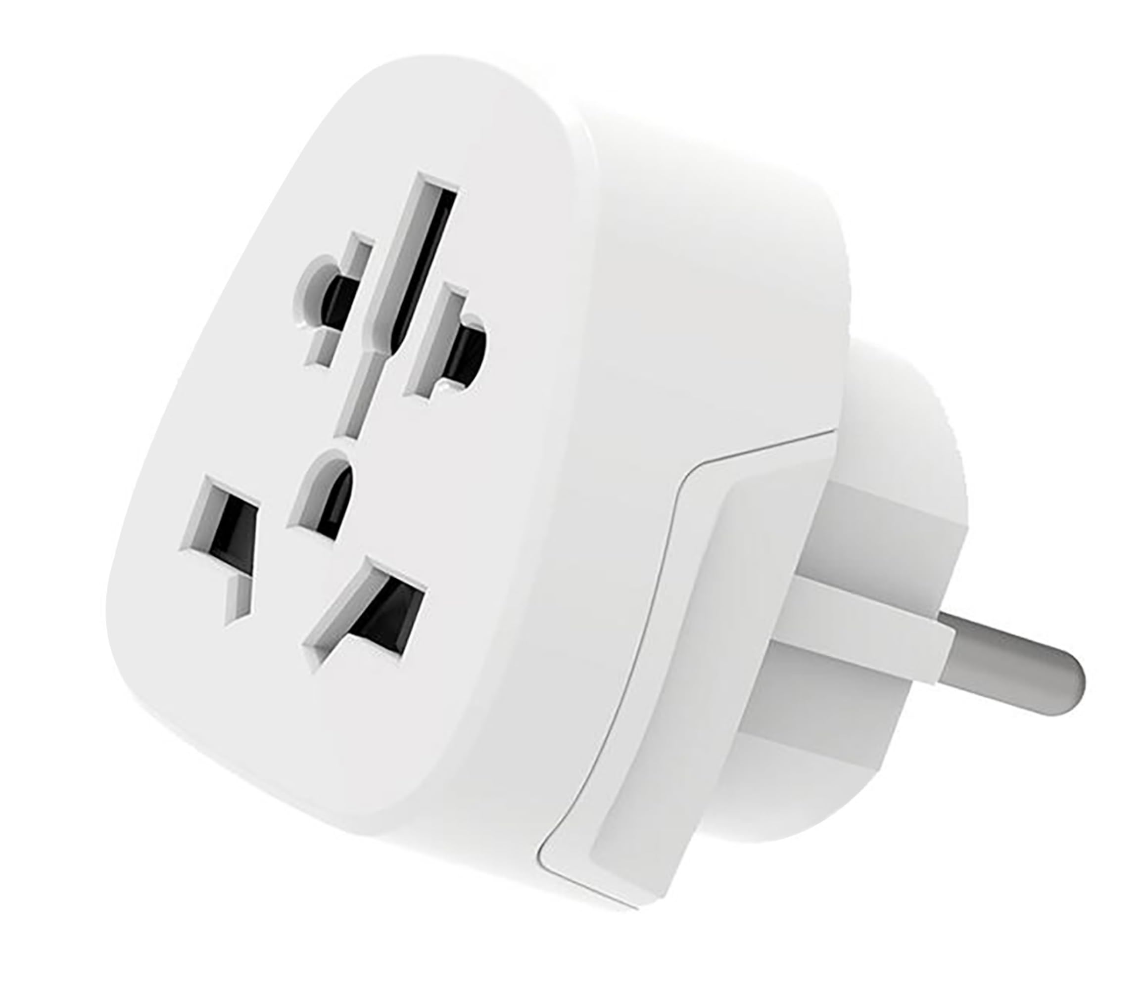 Ewent Adaptateur de Voyage Universel pour USA, Europe et Monde, 100% Compatible Prise Type A vers Schuko (E/E-F), UL App